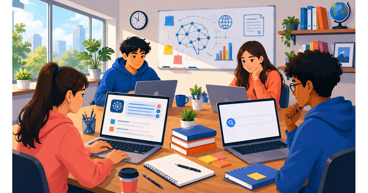 Perplexity AI tutorial for students studying with AI research tools